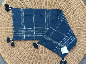 NEW Serena & Lily Asheville Pillow Cover  (14”x40”)-Vintage Indigo Blue - Picture 1 of 2