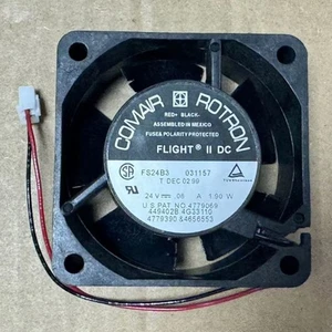 1PCS New COMAIR ROTRON FS24B3 24V 0.08A 1.90W 2-wire inverter cooling fan#QW - Picture 1 of 1