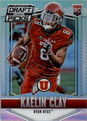 2015 Panini Prizm Draft Picks Prizms #249 Kaelin Clay - FB - Image 1 of 2