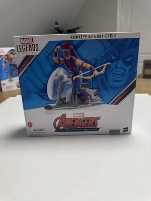 Marvel Avengers Legends Hawkeye Action Figure with Sky-Cycle Vehicle BRAND NEW - Image 1 of 4