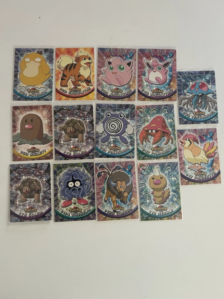 Lote de 14 Pokemon Topps Foto 1 de 1