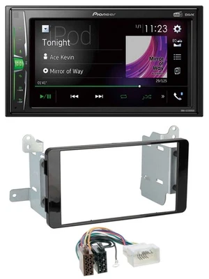 Pioneer 2DIN MP3 DAB USB Bluetooth Autoradio für Fiat Fullback Mitsubishi L200 a - Bild 1 von 4