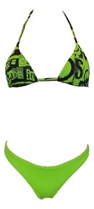 DSQUARED bikini costume da bagno donna bikini D6B081750.39340 verde tg.40 - Picture 1 of 5