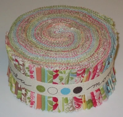 Moda VERNA Kate Spain JELLY ROLL 40 Strips Quilt Fabric - Image 1 of 4