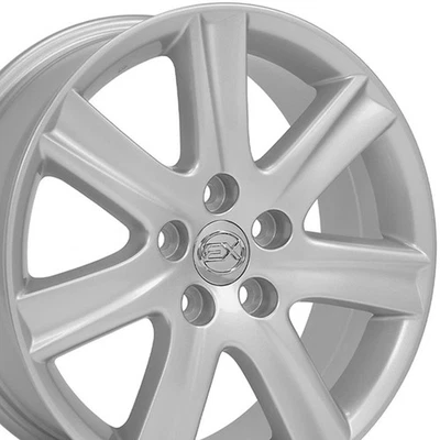 17" Silver Wheel for 1998-2018 Toyota Sienna - RVO0400 - RVO0400 - Image 1 of 4