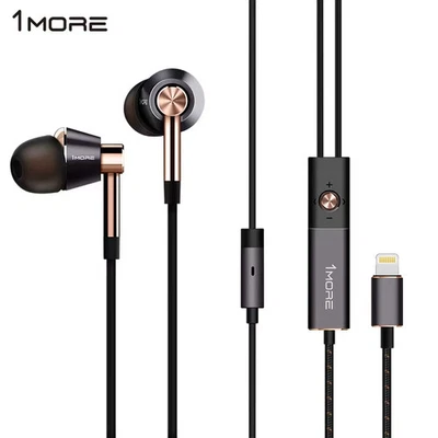 1MORE Triple Driver In-Ear Earphones Hi-Res Resolution,MEMS Mic,High Fidelity - Image 1 of 4