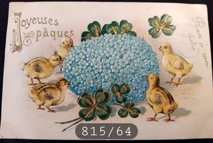 Nr. 815/64 Alte Postkarte Waffel Frohe Ostern geschrieben - Bild 1 von 2