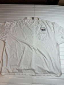 Vintage Chevelle Chevrolet Embroidered White Pocket Tee 3XL XXXL 3X - Picture 1 of 12