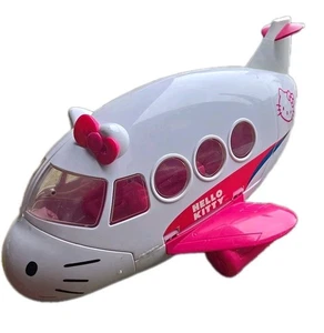 Hello Kitty Jet Plane Desplegable Juego Vehículo 2012 Sanrio Juguete Avión - Imagen 1 de 4
