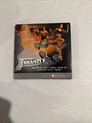 BeachBody INSANITY Workout  3 Disc DVD Set Insane Abs, Max Interval Training  - Image 1 of 3