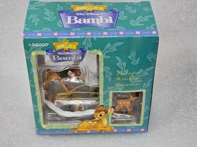 Juego de adornos navideños Enesco Disney Bambi Foto 1 de 4