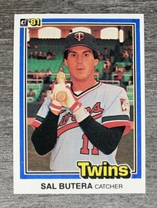 Sal Butera 1981 Donruss Twins #530  *D179*  Set Break - Picture 1 of 2
