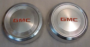 1980's 1990's GMC JIMMY SONOMA S15 SAFARI DOG DISH PIE PLATE HUB CAP COVERS OEM - Picture 1 of 6