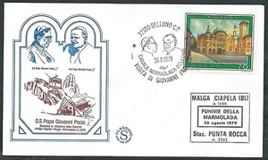 1979 VATICANO VIAGGI DEL PAPA FUNIVIE DELLA MARMOLADA - EV - Imagen 1 de 1