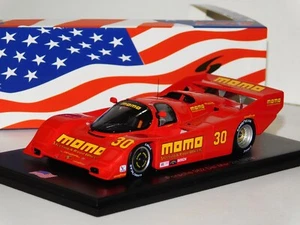 PORSCHE 962 MOMO #30 MORETTI / PHILLIPS DEL MAR 1988 SPARK US087 1/43 - Picture 1 of 1