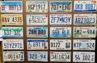 License Plate Lot - 20 plates, Bulk, Mixed States, Craft or Collect 