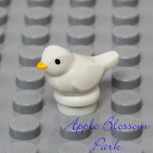 NEW Lego Minifig Small White BIRD -Boy Girl Friends Minifigure Tiny Pet Animal - Picture 1 of 10