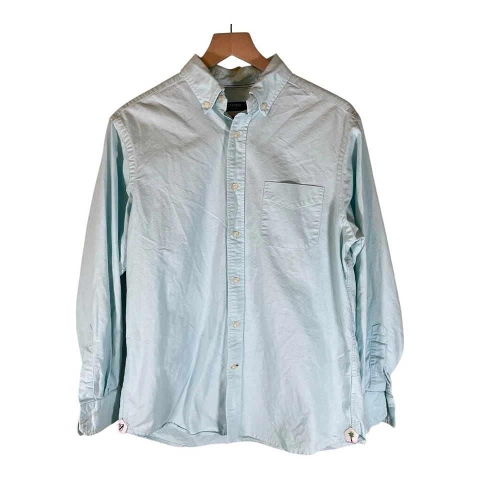 Daniel Cremieux Classics Mens Shirt M Medium Light Blue Casual Button Designer - Image 1 of 4