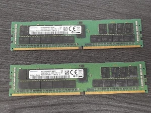 Barette DDR4 ECC Reg 128Go M393AAK40B42-CWD 128Gb 2S4Rx4 PC4-2666V-RB2-12-DB1 - Photo 1/2