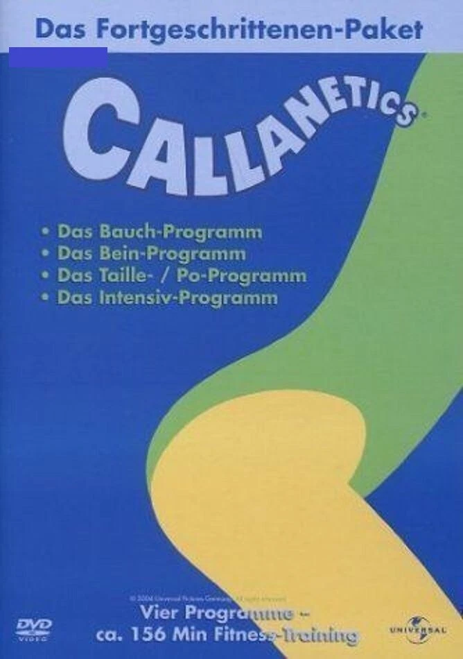 Callanetics - Das Fortgeschrittenen-Paket - Fitness Programm - DVD - NEU  - Bild 1 von 1