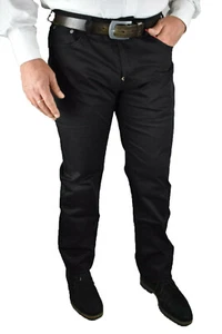 Men's Stretchy Elastic Jeans Plus Size Cotton Summer High Waist Mastiff - Picture 1 of 48