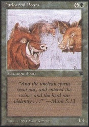 Durkwood Boars ~ Near Mint Legends MTG Magic UltimateMTG Green Card - Image 1 of 1