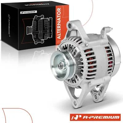 Alternator for Chrysler Town Country Dodge Caravan Plymouth 75/90A 12V 4-Groove - Image 1 of 4