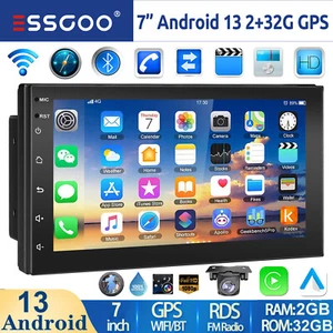 2DIN Android 13 2+32G Carplay Autoradio Radio de Coche Bluetooth GPS Wifi Cámara - Imagen 1 de 13