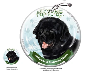 Adorno de peñas y besos para el vientre - Terranova negra - Imagen 1 de 1