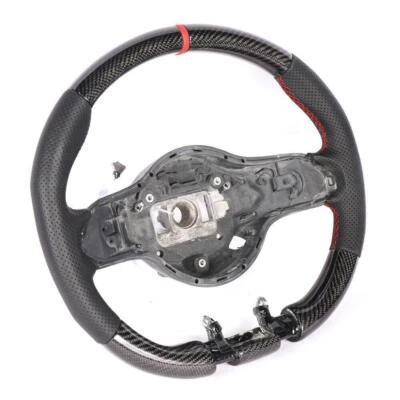 Volante de fibra de carbono para Mercedes Benz AMG E53 E63 GLE53 GLE63 2018+ Foto 1 de 4