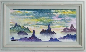 Einsamkeit, Original Öl auf Karton Kunstwerk des niederländischen Meisters William Verdult - Bild 1 von 12