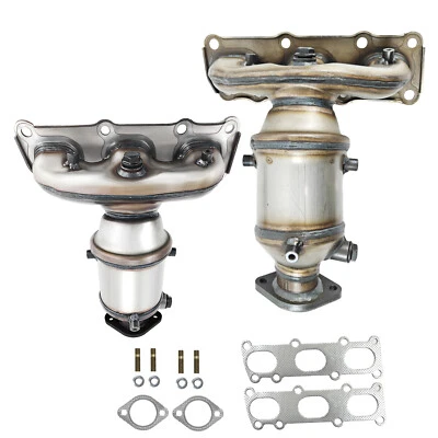 Fits 2014-2018 Kia Sorento 3.3L AWD only 2 pcs Manifold Catalytic Converter Set - Image 1 of 4