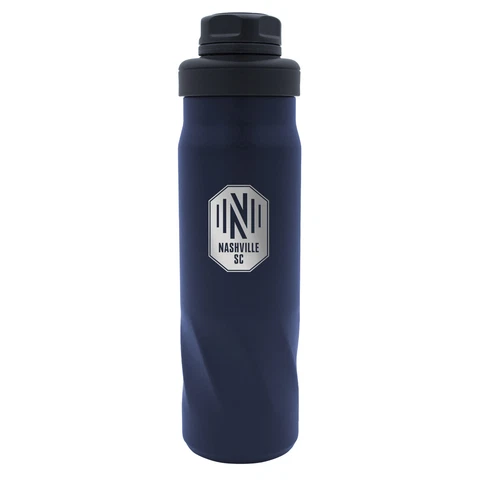 WinCraft Nashville SC 20oz. Morgan Stainless Steel Water Bottle Cover