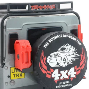 RC Crawler Tire Waterproof Cover 1:10Scale RC Car Spare Tire Cover 4x4Design - Picture 1 of 11
