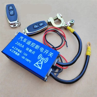 Wireless Remote Control Car Truck Battery Cut-off Disconnect Master Kill Switch - Image 1 of 4