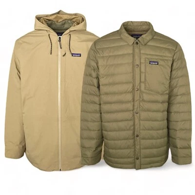 Patagonia Mens 3-in-1 Jacket  Downdrift Classic Tan XL XXL - Image 1 of 4