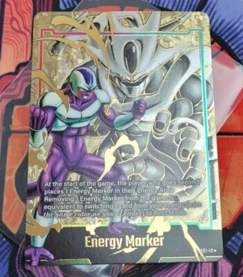 Cooler Energy Marker Promo Prize Gold E01-12 Dragon Ball Fusion World English - Image 1 of 4