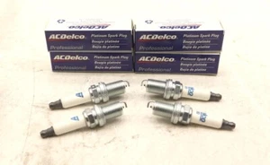NEW ACDelco Double Platinum Spark Plugs Set of 4 41-800 Chevy Buick Olds 81-20 - Picture 1 of 9