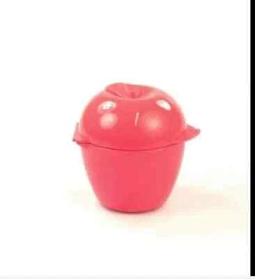 Tupperware Apfeldose Äpfelchen Apfel to go Snackbox Apfelbox rot NEU - Bild 1 von 3
