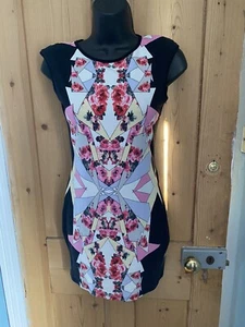 Precioso vestido corporal de algodón de Lipsy talla EE. UU. 2 - Imagen 1 de 3