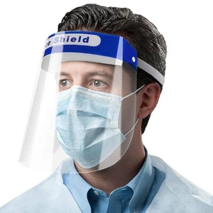 Face Shield Direct Splash Protection RF001 (20-Pack) NEW In Plastic - Picture 1 of 6