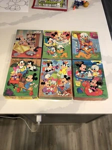 Antique 7 Walt Disney’s Stories 1st edition 1938 & Vintage 6 Puzzles 1980's LOT - Picture 1 of 7