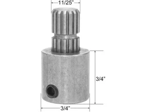 Crank Extension Window Door Latch Shaft Fits 1950 1951-1989 1990 Chevy trucks - Picture 1 of 5
