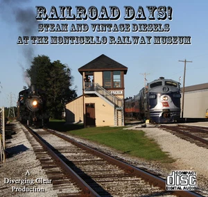 Train Sounds On CD: Steam and 1st Generation EMD Diesels - Railroad Days! - Picture 1 of 1