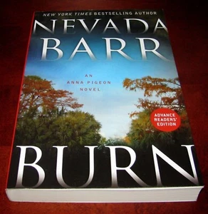 Burn by Nevada Barr – Advance Reader Copy (ARC) Uncorrected Proof – Rare - Imagen 1 de 9