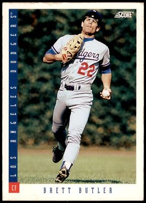 Brett Butler #20 1993 Score - Image 1 of 2
