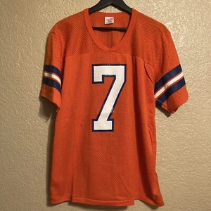 Vintage Denver Broncos Rawlings Football Jersey John Elway #7 USA Made NFL Large - Picture 1 of 7