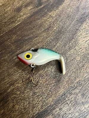De colección Tom Mann's POGO Espalda Verde SOMBREADO Sin Labios Traqueteo Crankbait Aprox 2" Foto 1 de 4