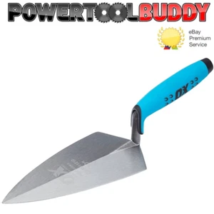 OX Tools Pro Forged Brick Trowels, Pointing, Gauging, Bucket Soft Grip Handle - Picture 1 of 16