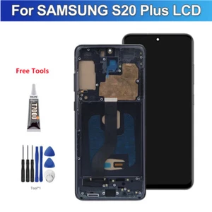 For Samsung Galaxy S20 Plus TFT Display LCD Touch Screen Digitizer Frame Replace - Photo 1 sur 9